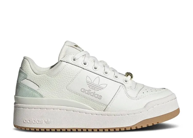 Adidas WMNS FORUM BOLD 'WHITE LINEN GREEN' sneakers, white