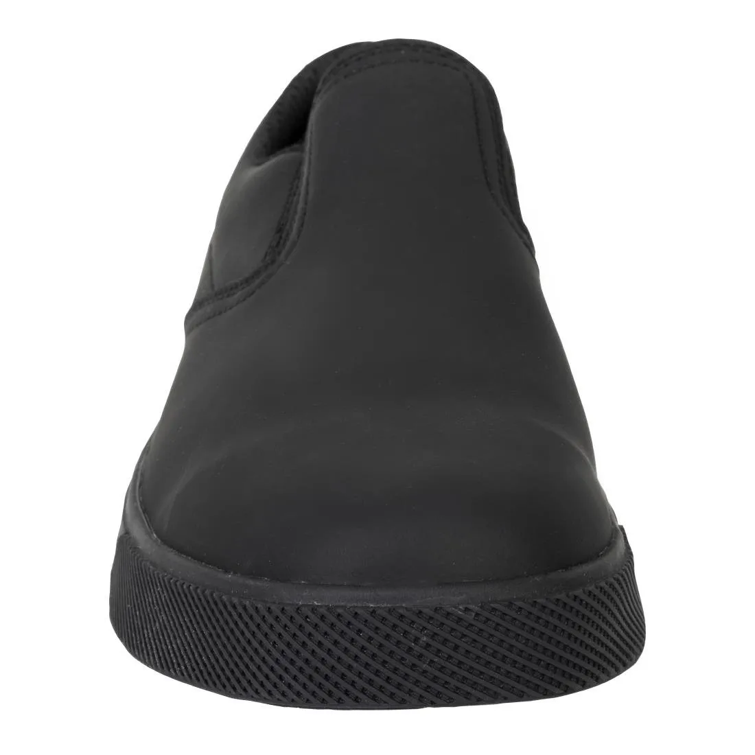 BA062-42 Slipbuster Recycled Microfibre Slip-on Shoe Matte Black 42