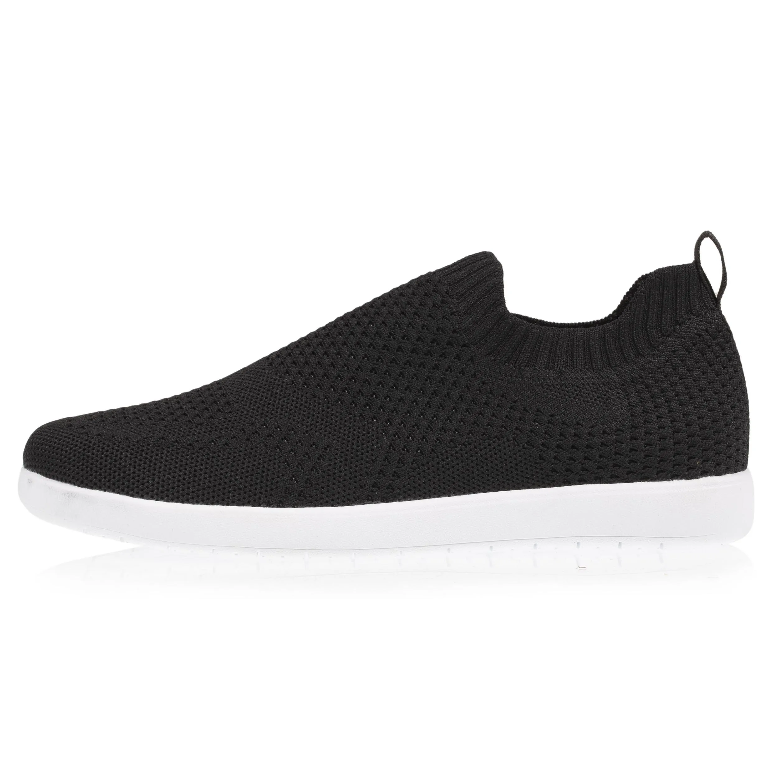 Baskets Confort Femme Slip-on Noir