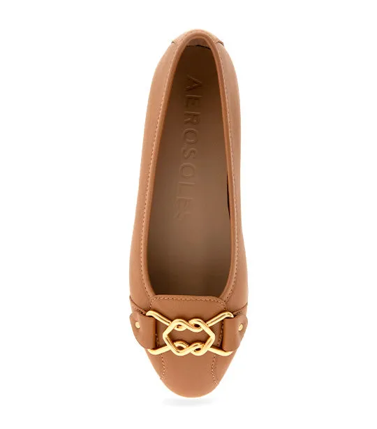 Bia Ballet Flat Tan