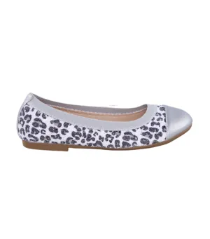 Bianca Kids Flats for Girls - Silver