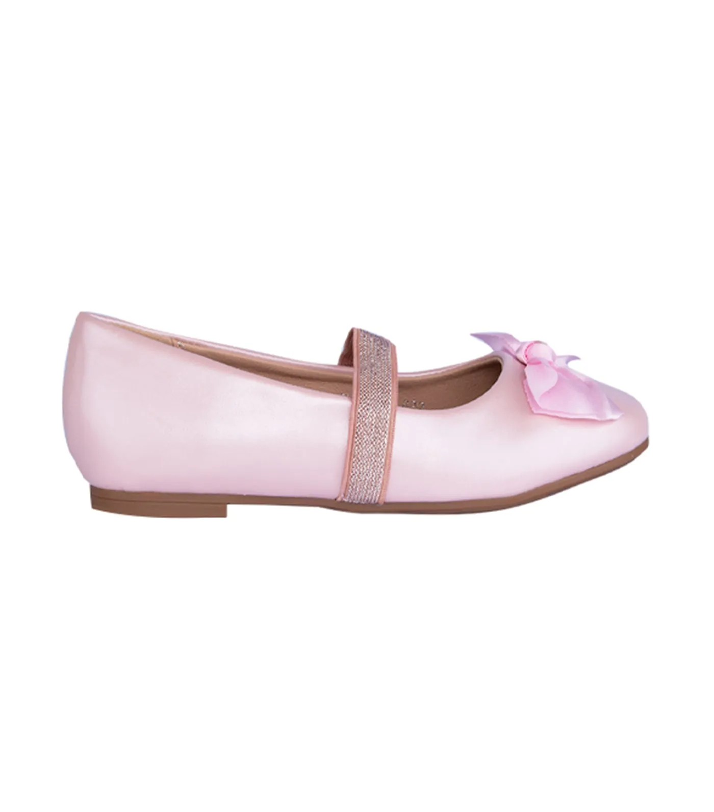 Blush Toddler to Kids Ballet Flats for Girls - Pink