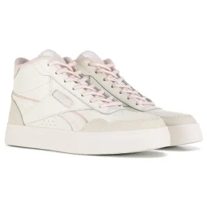 Court Advance Bold Reebok Women's High Top Sneakers, White