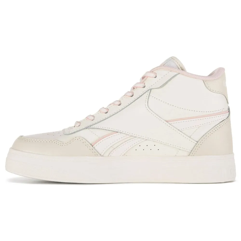 Court Advance Bold Reebok Women's High Top Sneakers, White