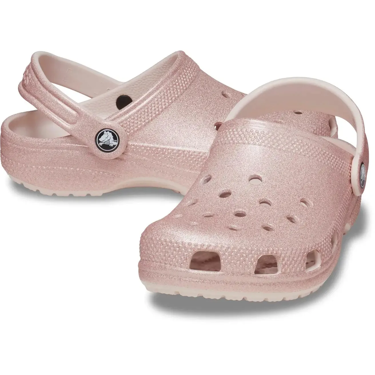 Crocs - Classic Glitter Clog Kids (Quartz Glitter)