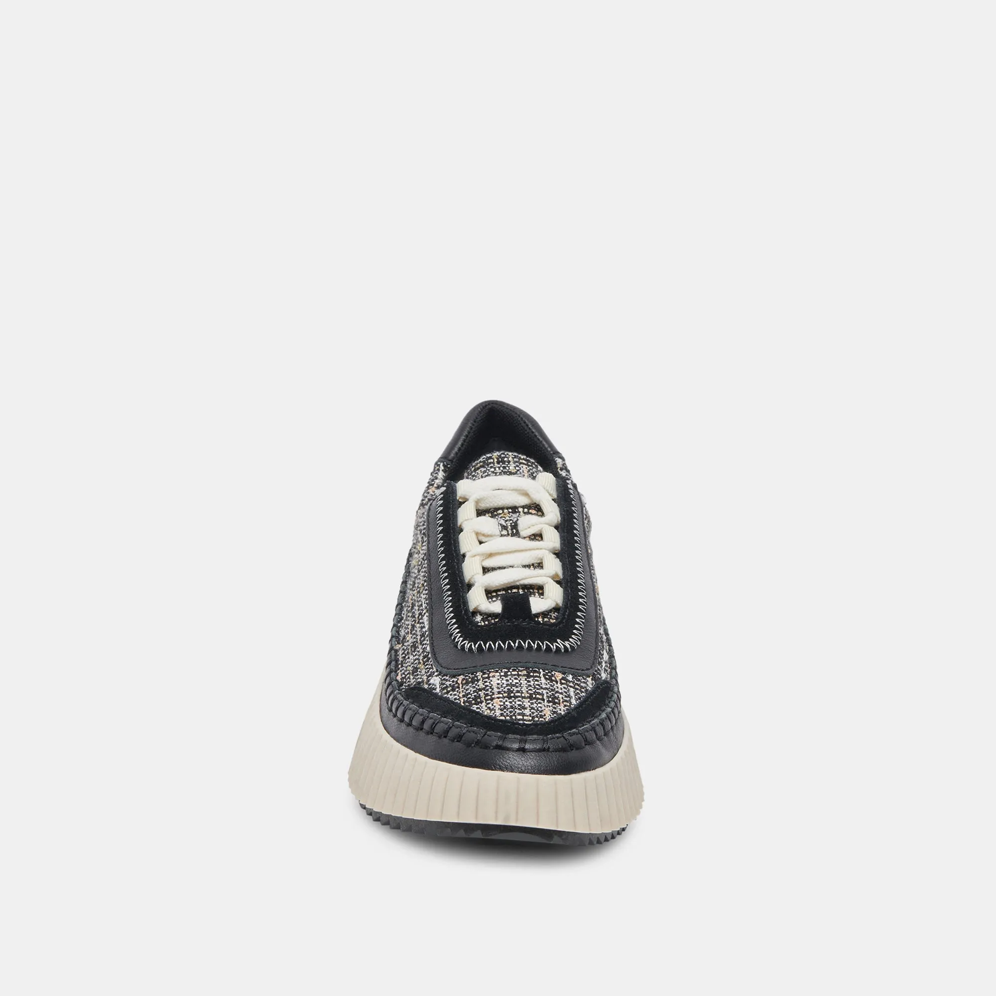 DOLEN SNEAKERS BLACK MULTI WOVEN