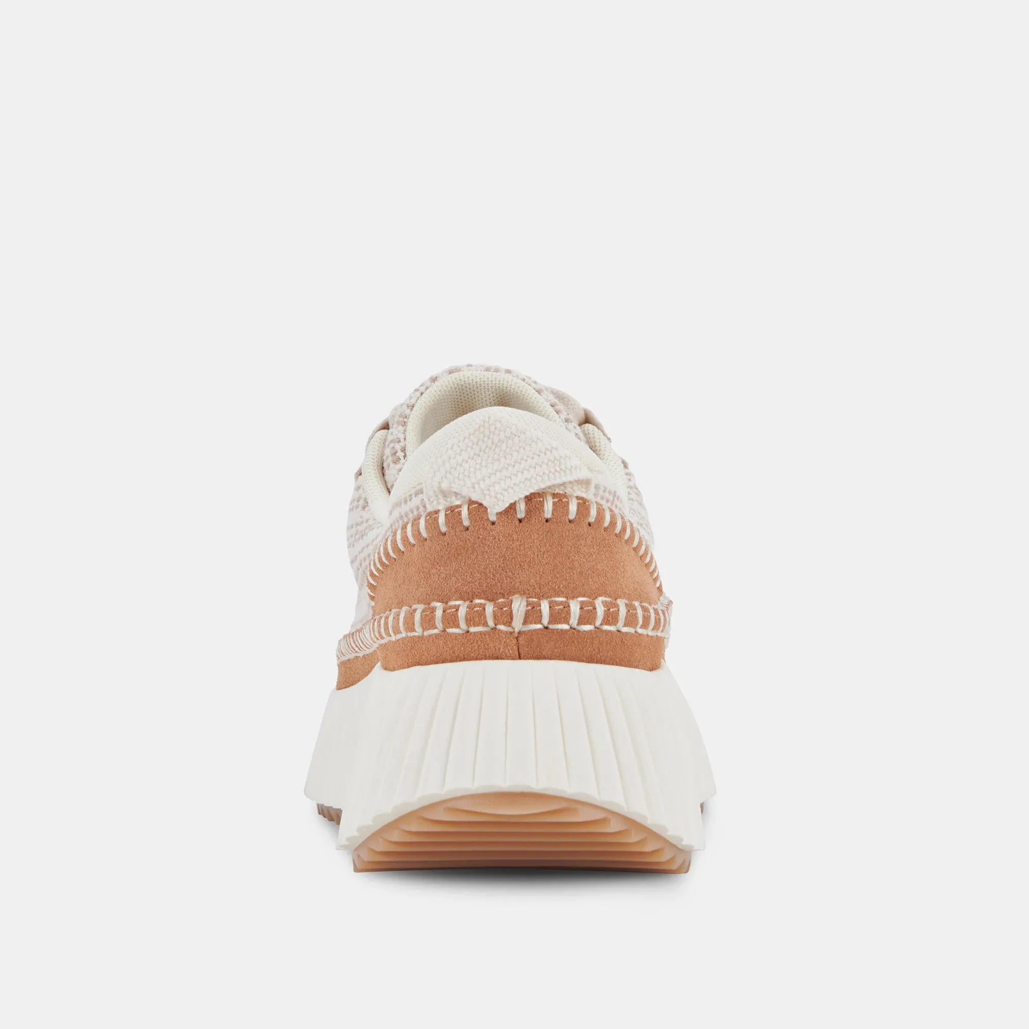 DOLEN SNEAKERS BROWN MULTI WOVEN