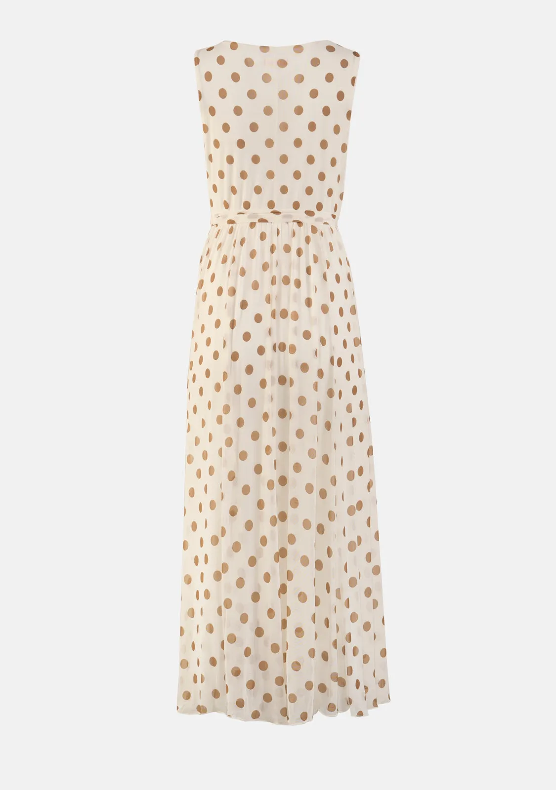 Dot Tie Midi Dress