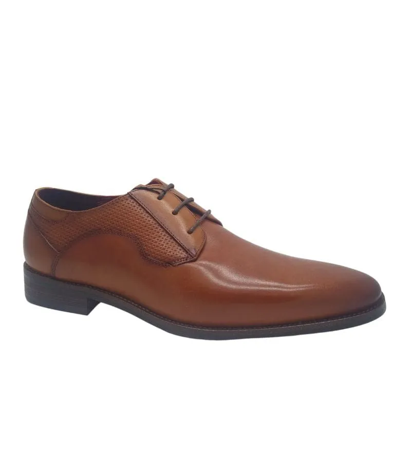 Escape Mens Leather Tan Dress Shoe - Nijinsky Brandy