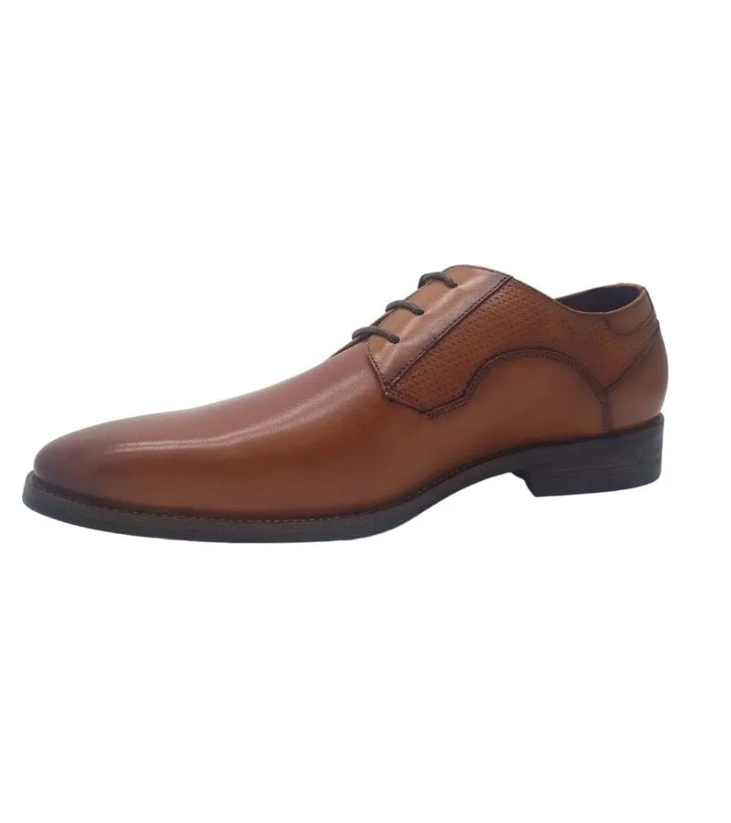 Escape Mens Leather Tan Dress Shoe - Nijinsky Brandy