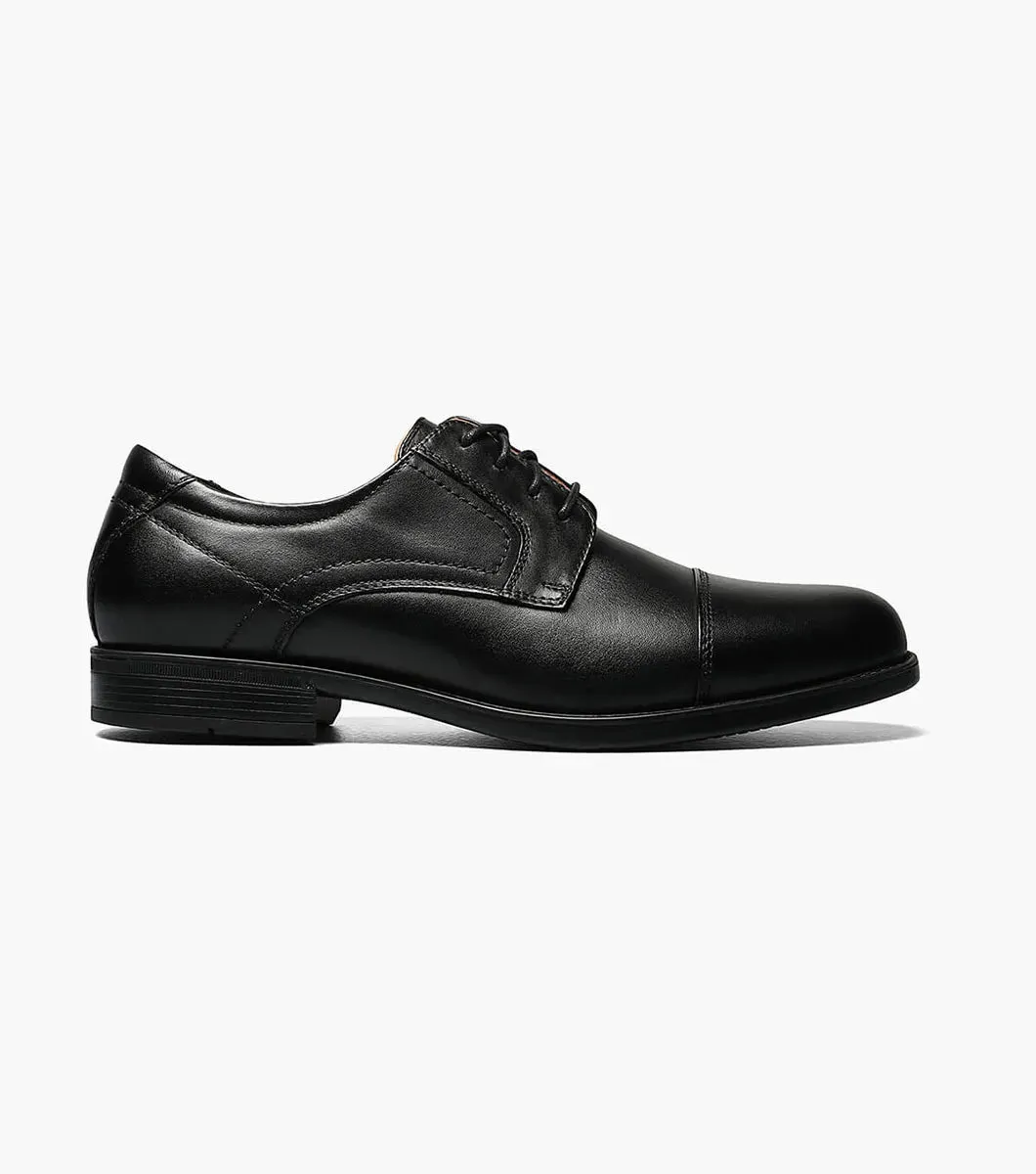 Florsheim Midtown Cap Toe Oxford - Black