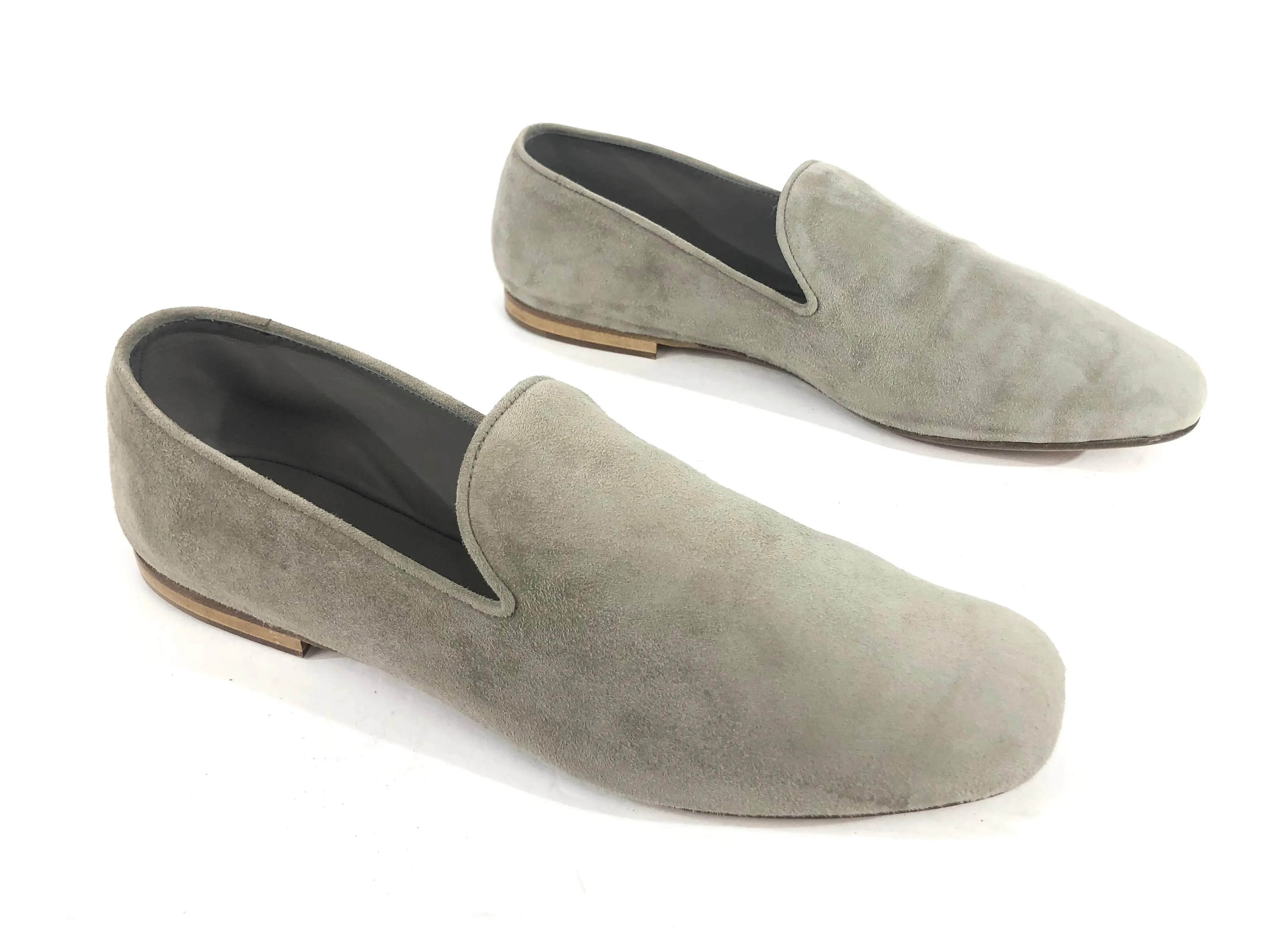 Grey Suede Loafers | Size US 8 - EU 38