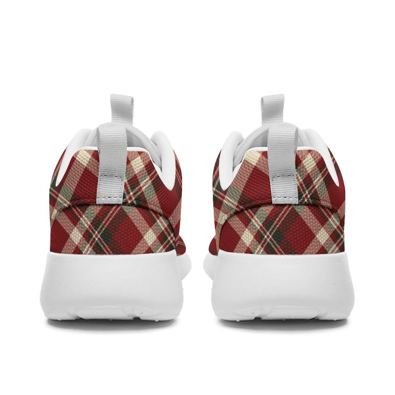 Holiday Pattern Flannel Design Personalized Running Shoes