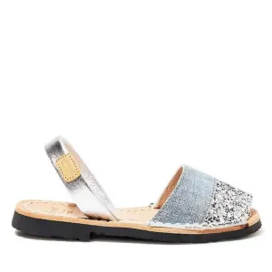 Kids' Standard Glitter Menorcan Sandal - Iker 1363