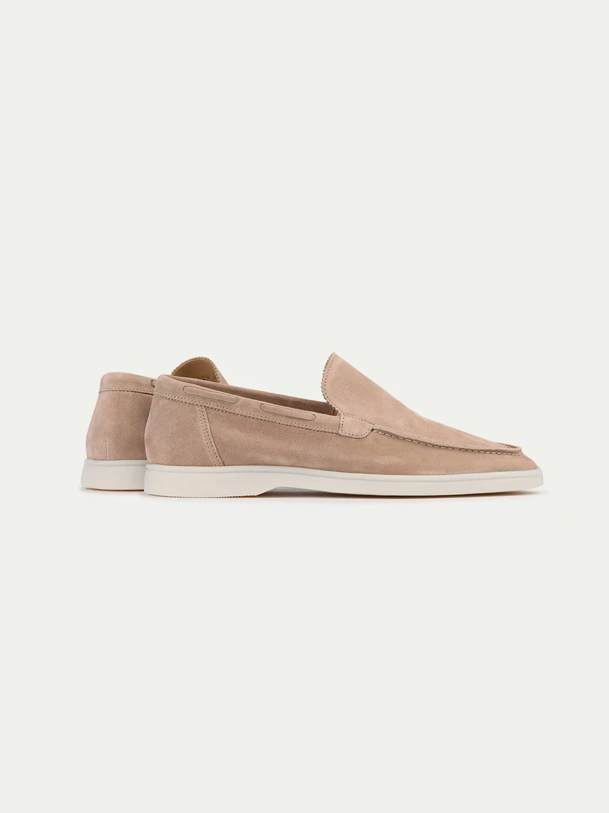 Light Beige Yacht Loafers