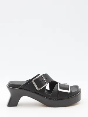 Loewe Ease Heel Slide In Black