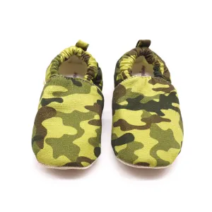 Non-Slip Moccasins - Army Camo