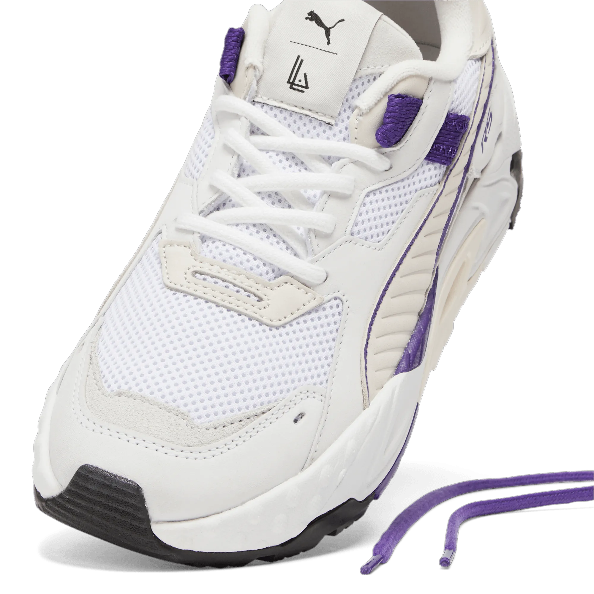 PUMA x LAUREN LONDON RS-Trck Women's Sneakers - White/Purple