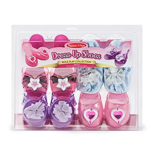 Role Play Collection - Step In Style! Dress-Up Shoes Set-4 Pairs