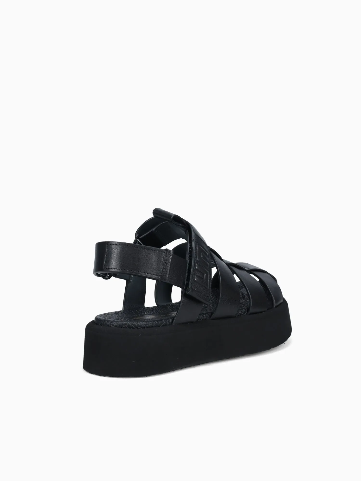 Roma Lo Womens Black Nappa