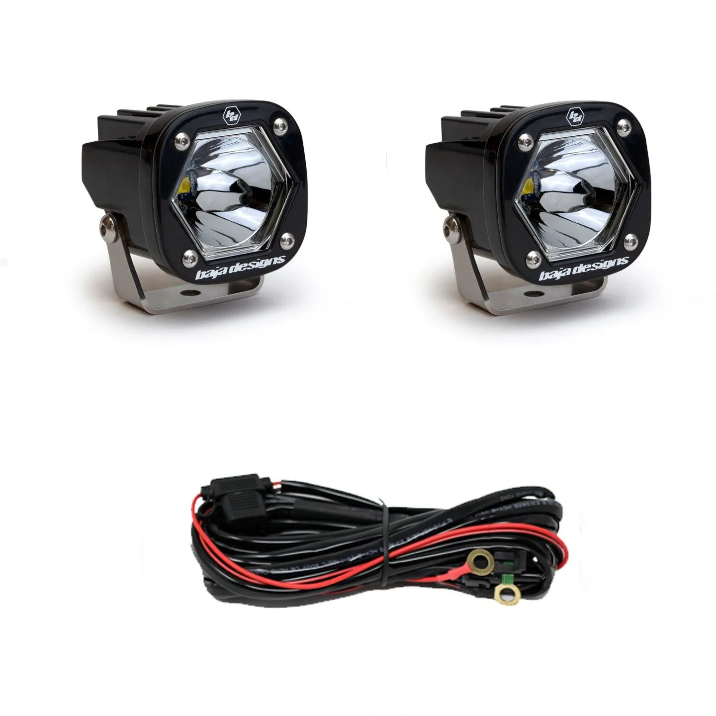 S1 SPOT LED LIGHT WITH MOUNTING BRACKET PAIR