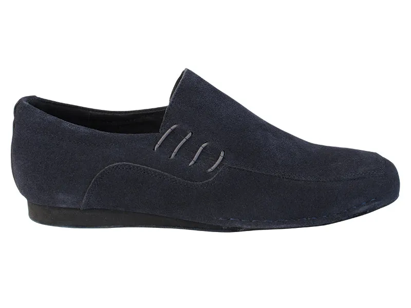 Sero Series Navy Blue Suede Dance Shoes