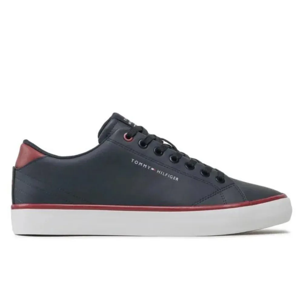 Tommy Hilfiger Hi Vulc Core Low Leather Men FM0FM04731-NVY