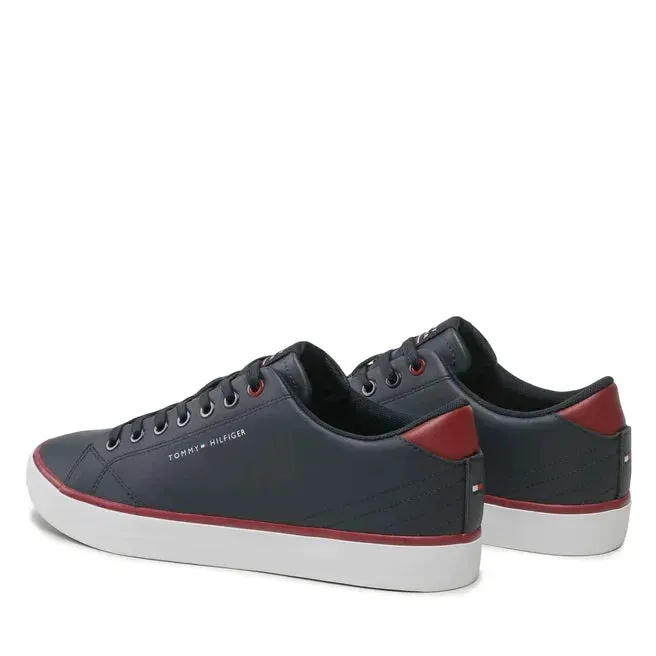 Tommy Hilfiger Hi Vulc Core Low Leather Men FM0FM04731-NVY