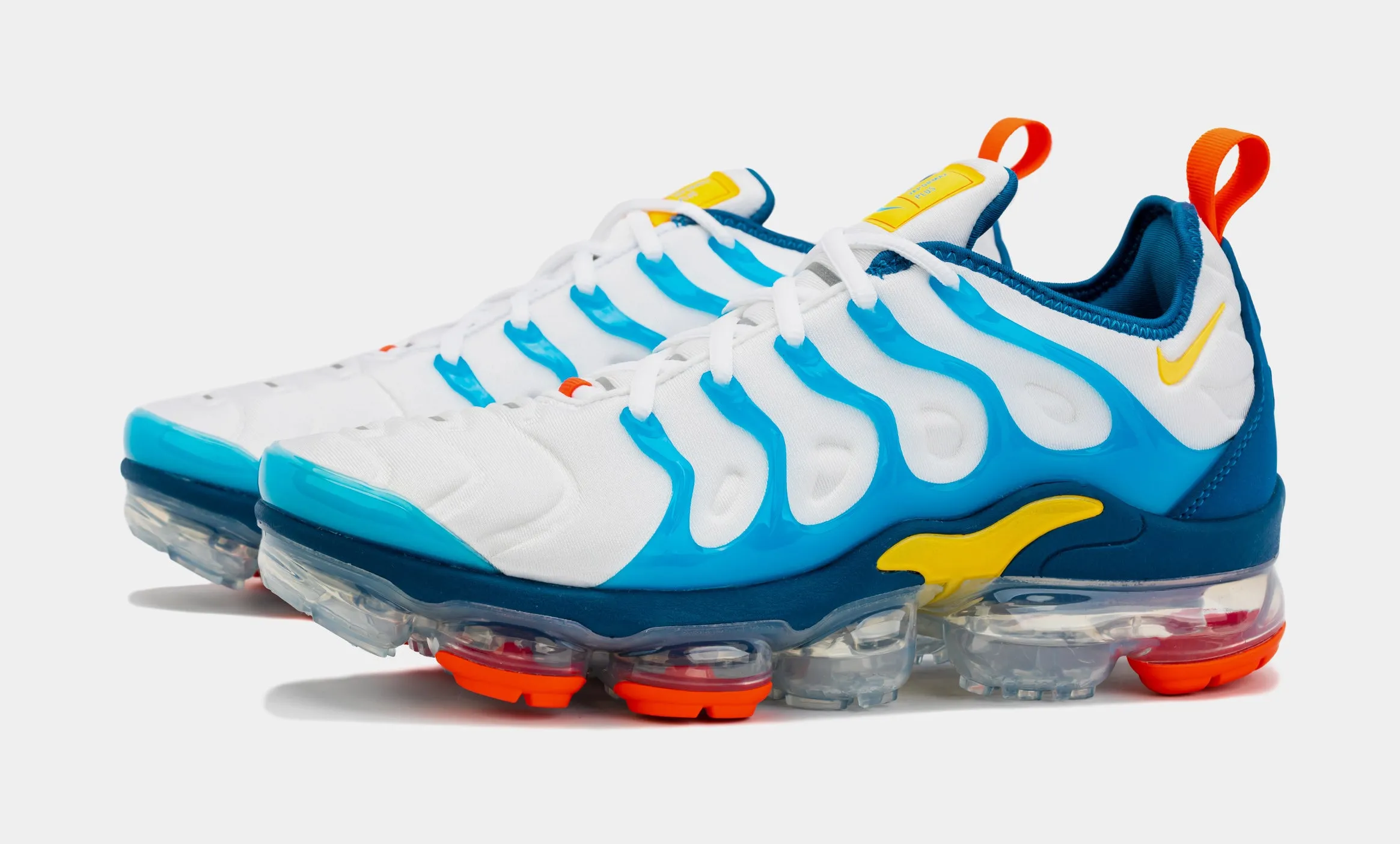 VaporMax Plus Mens Running Shoes (Blue/White)