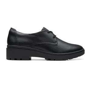 Womens - Calla Ruby Black Leather