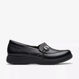 Women's Clarks Certina Ease 26179947 Color:  Black Leather