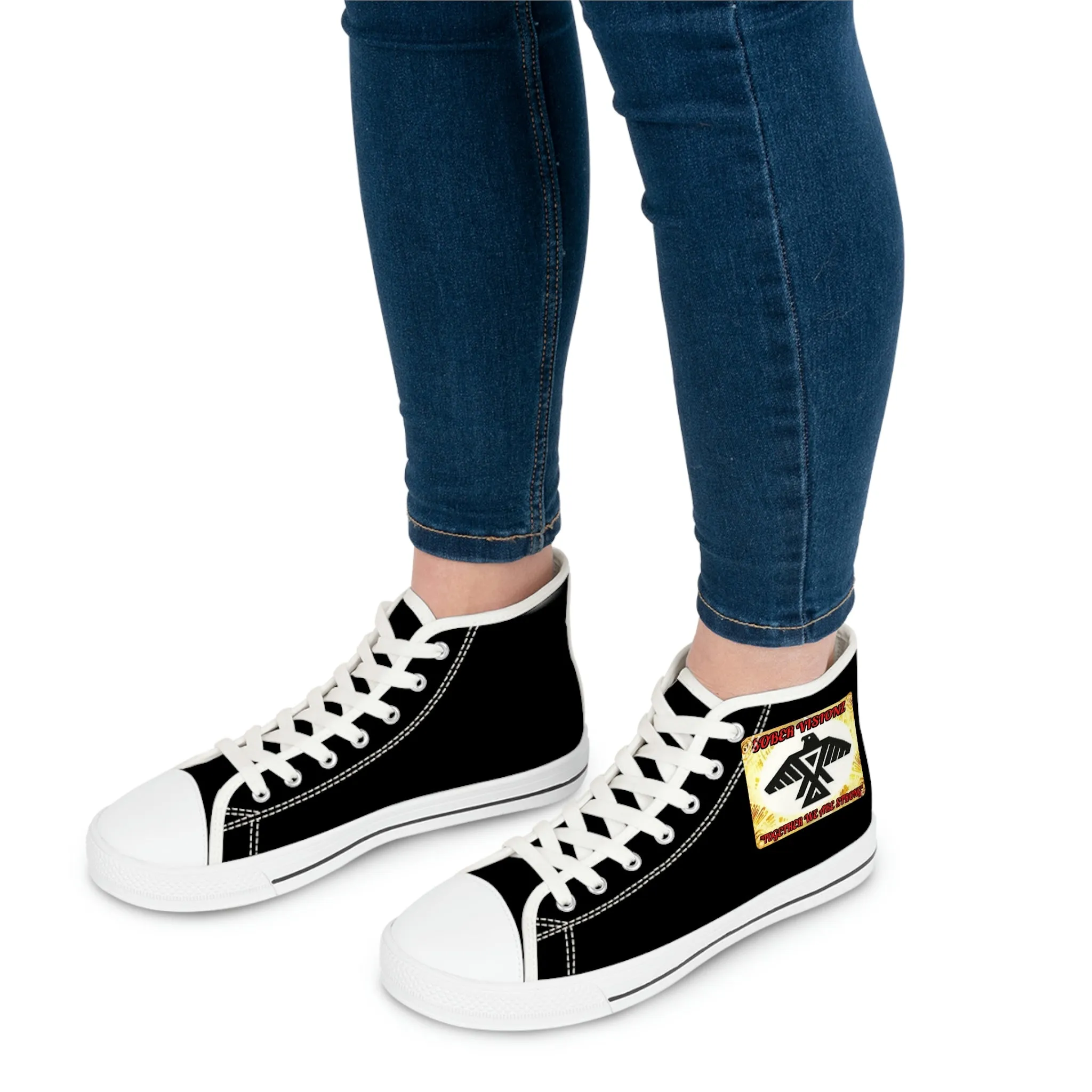 Women's High Top Sober Visionz Sneakers