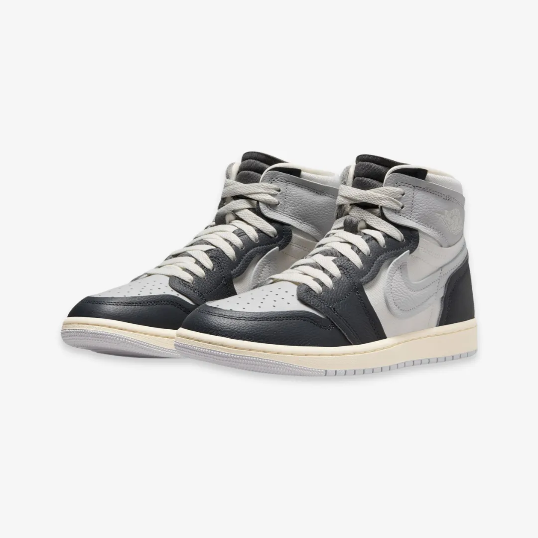 womens jordan 1 mm high (anthracite/neutral grey/sail)