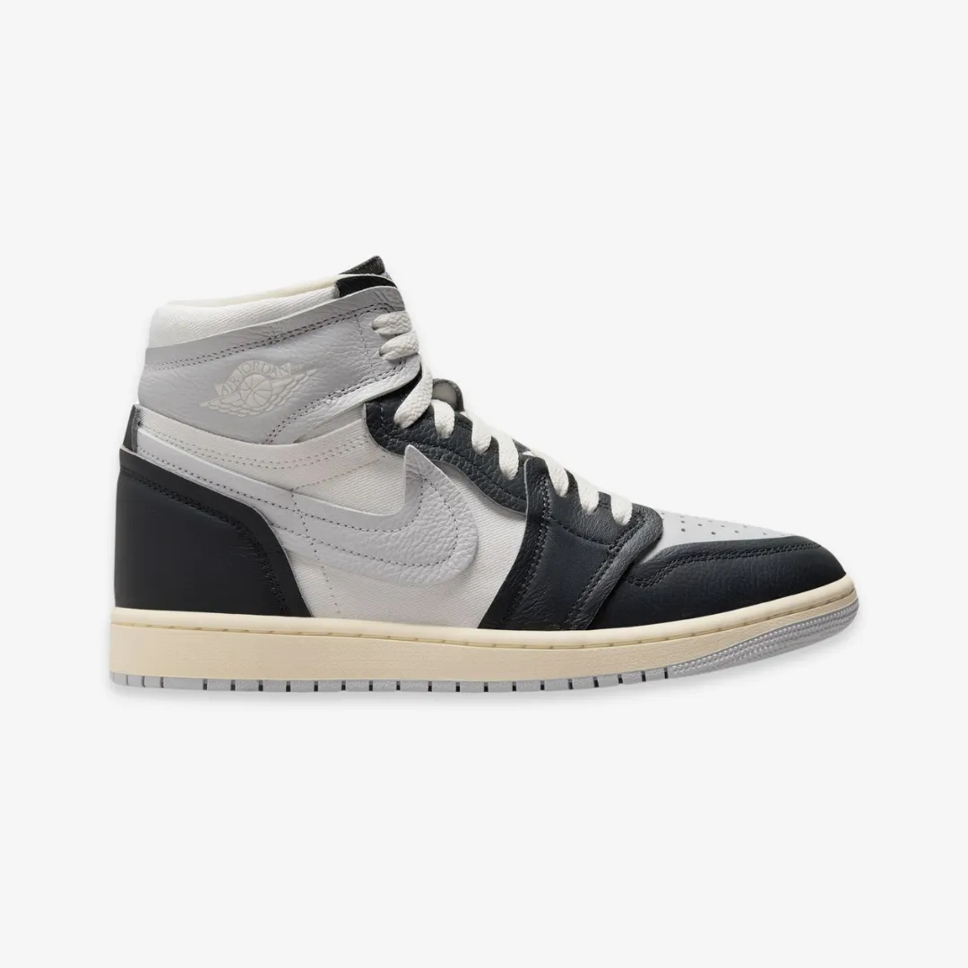 womens jordan 1 mm high (anthracite/neutral grey/sail)